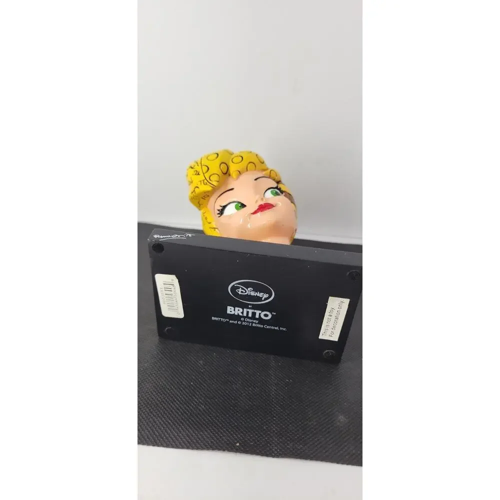 Disney Romero Britto Tinker Bell Bust 4033891 Enesco Peter Pan Figurine Retired